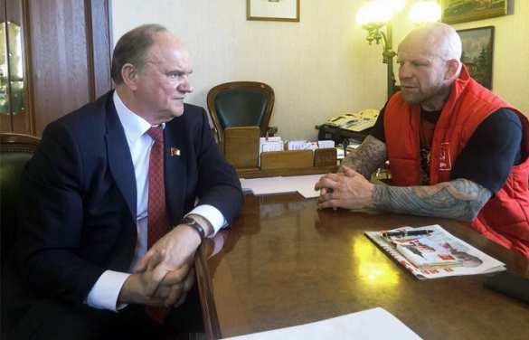 Зюганов предложил американскому бойцу Джеффу Монсону сотрудничать с КПРФ (ФОТО) | Русская весна