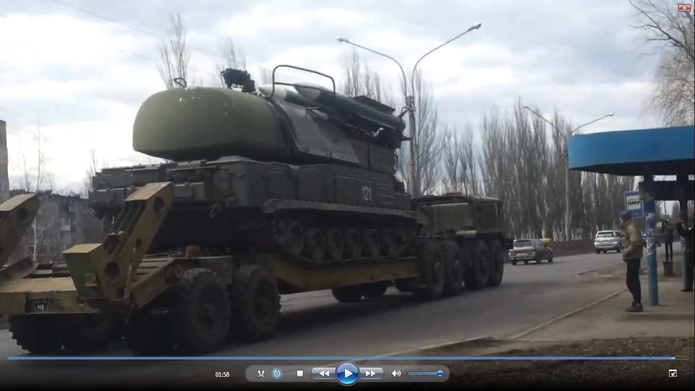 Перестрелки продолжаются на подступах к городу Дебальцево (ДНР)